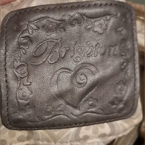 Vintage 90s Brighton Tan Jute Neutral Boho Casual Handbag Satchel Purse Bag - Picture 15 of 16